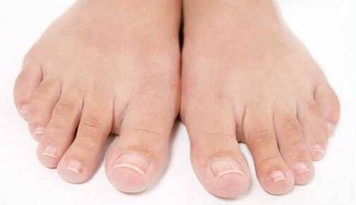 healthy feet after fungal treatment